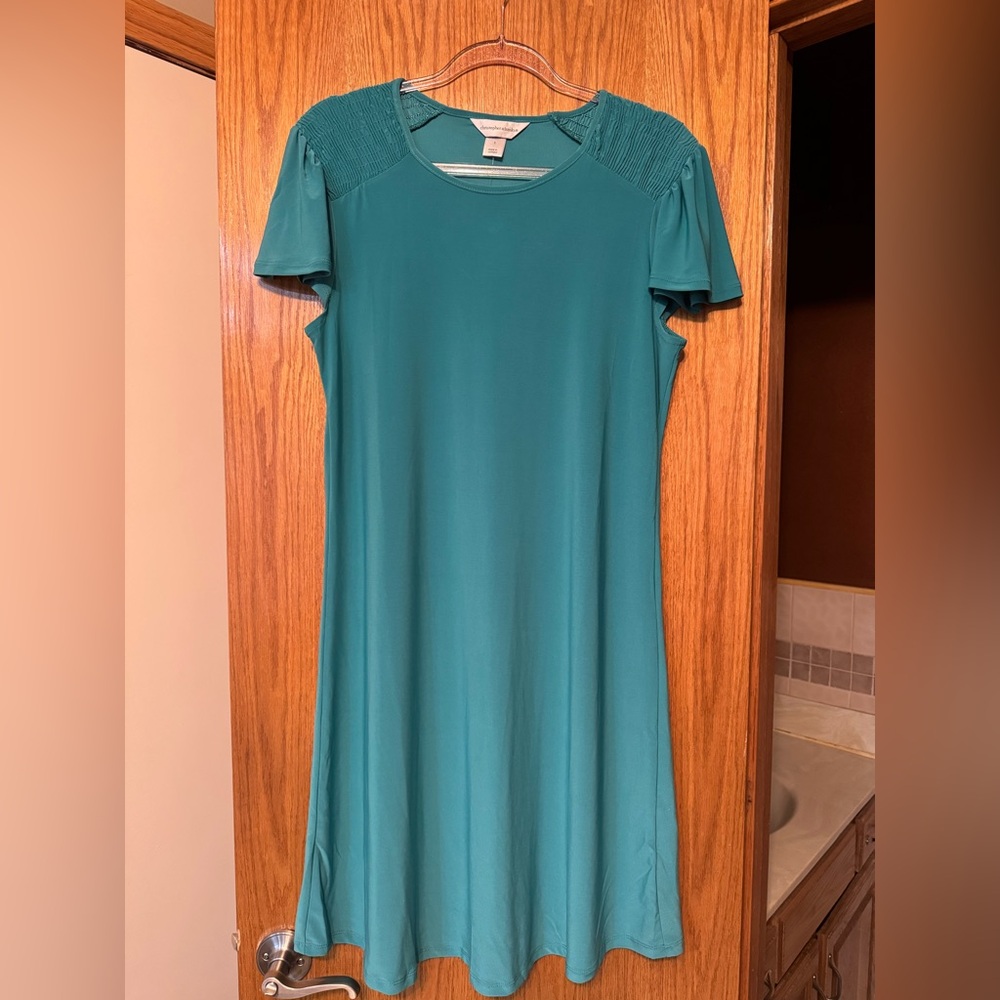 NWT Teal T-shirt Dress